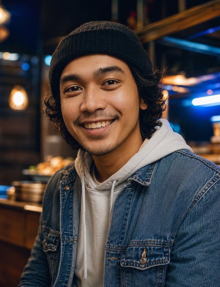 Food AI influencer sample