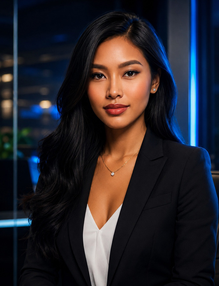 Premium AI influencer sample