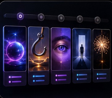 A/B/C hook generation visual